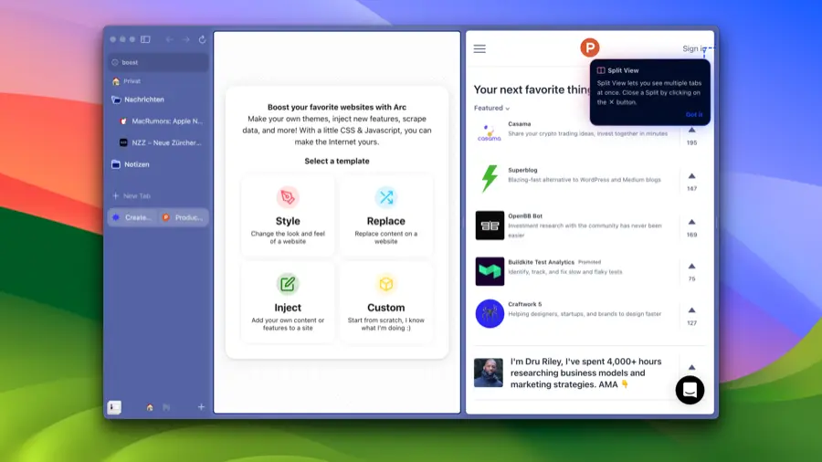 Arc Browser - Arc Browser Screenshot 03